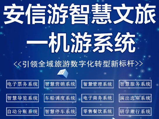 智慧景区一机游系统