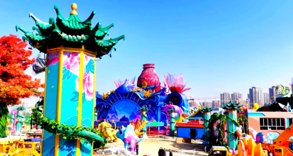 花开临夏不夜城:新建文旅景区搭载安信游系统,“硬件 + 软件” 全配套智慧开业 1 安信游系统