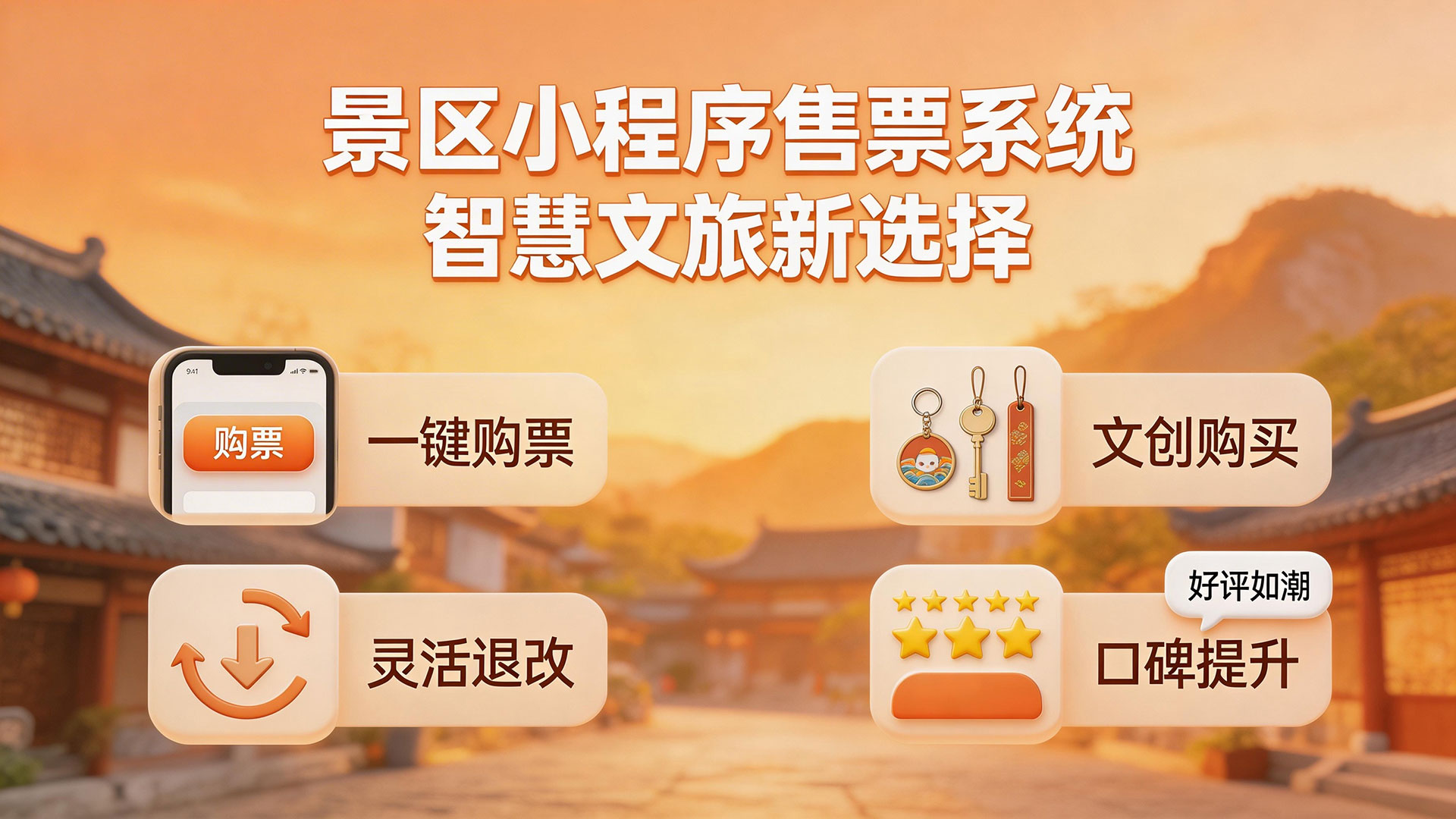 景区小程序售票系统:微信指尖一键购票 景区管票运营更省心 2 景区小程序售票系统