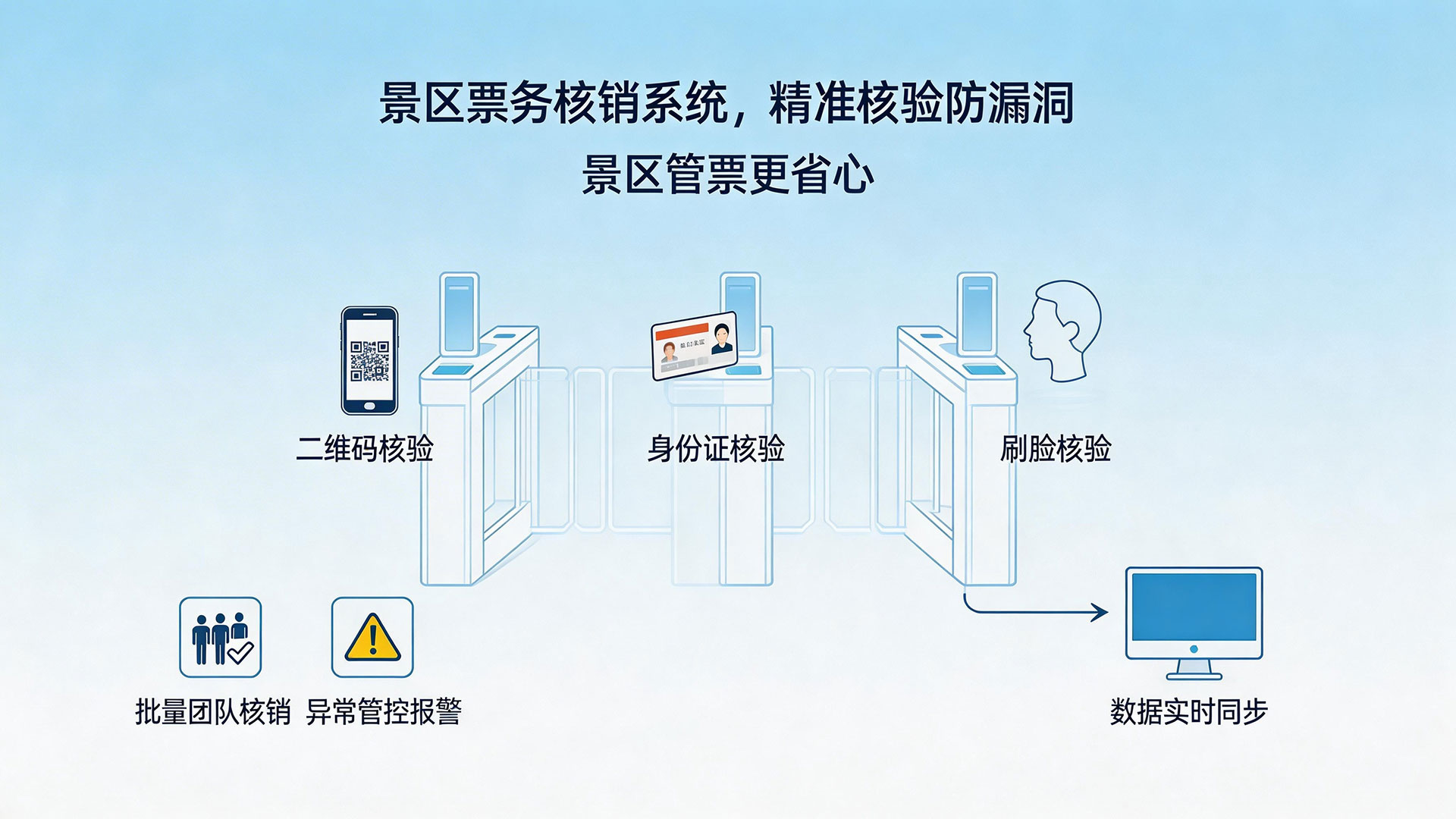景区票务核销系统:精准核验防漏洞 景区管票更省心 1 景区票务核销系统