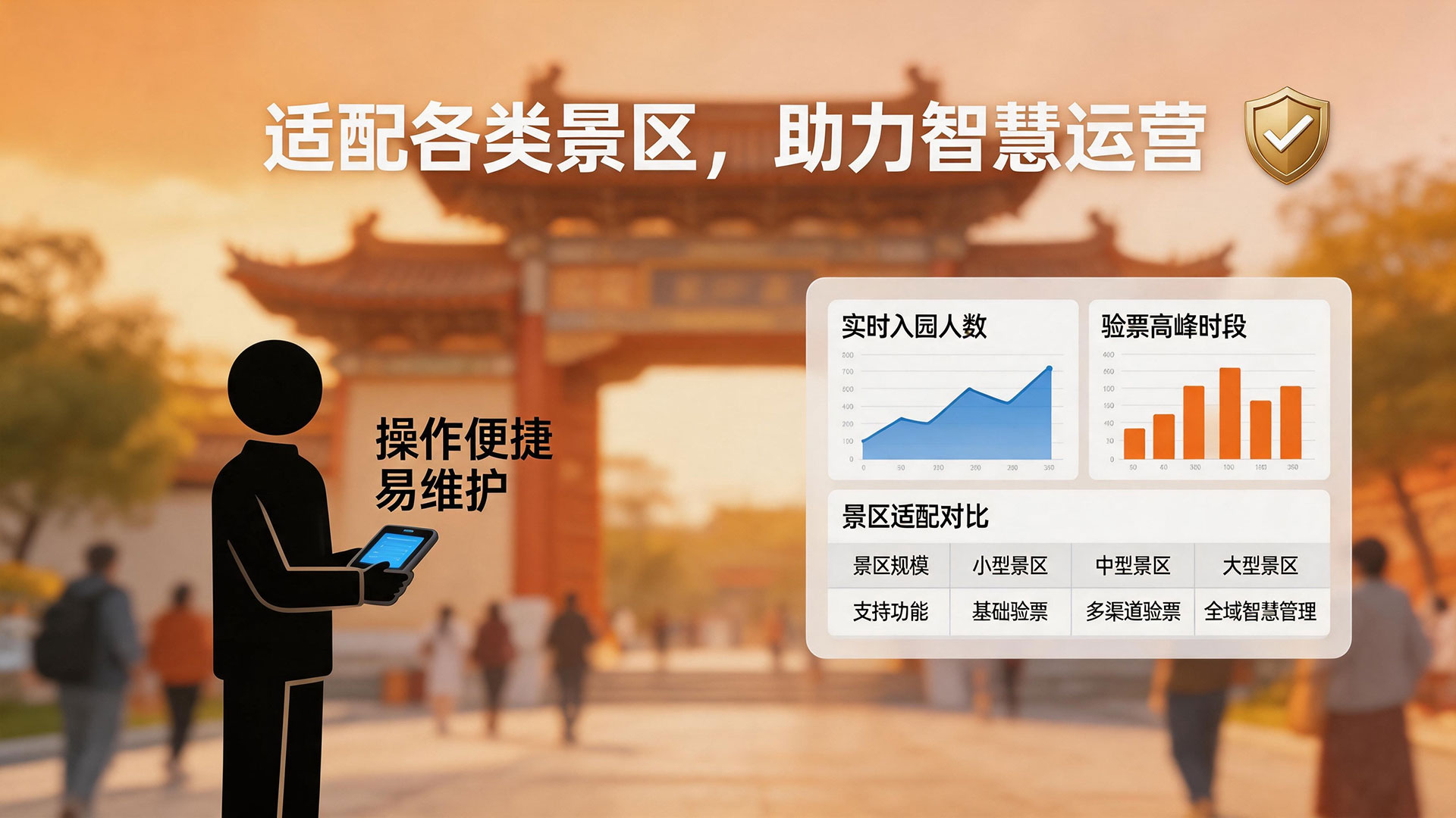 高效验票护收益,便捷入园提体验——景区票务验票系统介绍 2 适配各类景区